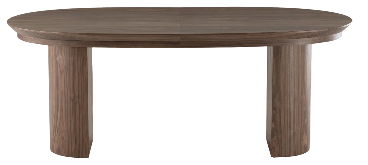 Como utdragbart matbord 200–290 cm – Valnöt
