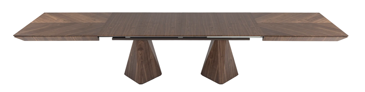 Diamond utdragbart matbord 200–400 cm – Amerikansk valnöt