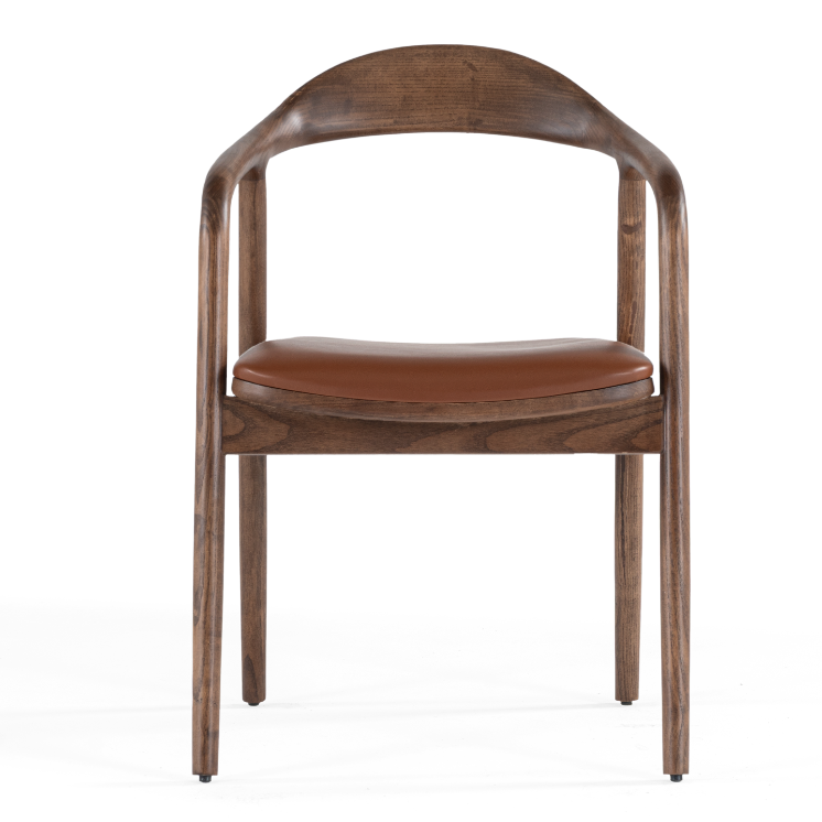 Wood matstol
